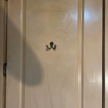 Tan It All - The door. I don't know if I missed out on the tradition of wiping your naked spray tanned body on the door? - Tanning Near Me - Cedar Park, Texas