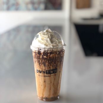 Dwntwn Social - Caramel Mocha Shake - Coffee & Tea Near Me - Tampa, Florida