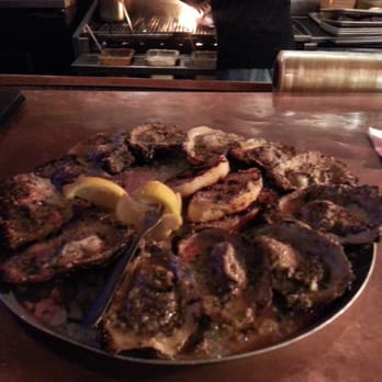Half Shell Oyster House - Dinner and a show!!!  Watch these guys go shucking and roasting!! - Seafood Near Me - Biloxi, Mississippi