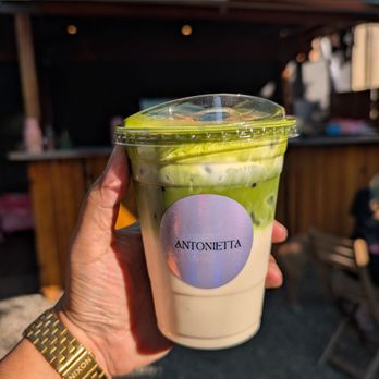 Cafe Antonietta - Horchata matcha - Cafes Near Me - Los Angeles, California