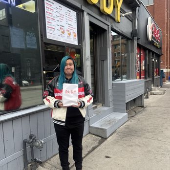 Rudy - a rudy customer - Burgers Near Me - Toronto, Ontario