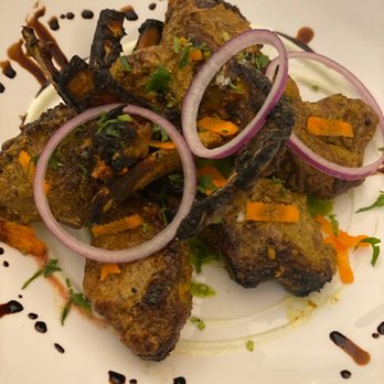 Tabla - Lamb Chops Plate (2 orders combined onto 1 plate) - Indian Near Me - Atlanta, Georgia Tabla - Lamb Chops Plate (2 orders combined onto 1 plate) - Indian Near Me - Atlanta, Georgia