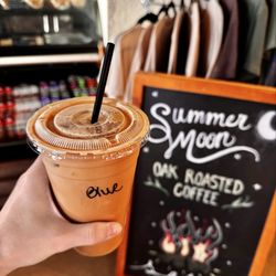 Summer Moon Coffee - Half blue moon (Lavender moon milk)