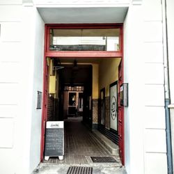 Spolek - Entrance from the street
