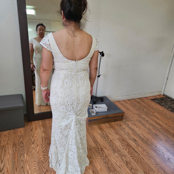 Ariana Sewing Shop - My bustled city hall dress. - Sewing & Alterations Near Me - Walnut Creek, California