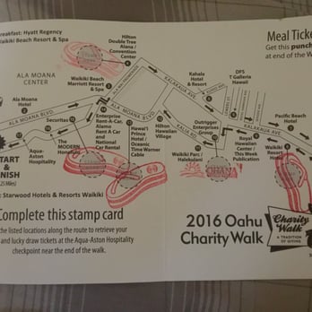 Charity Walk - route - Active Life Near Me - Honolulu, Hawaii