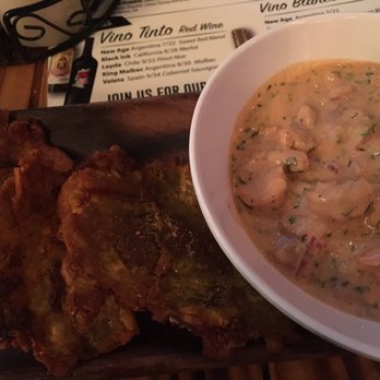 Barroco - ceviche - little on the saucy side. It was ok - Latin American Near Me - Lakewood, Ohio