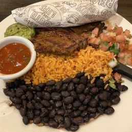 Carne asada plate