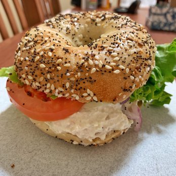 Bodo's Bagels - Chicken salad on everything - Bagels Near Me - Charlottesville, Virginia