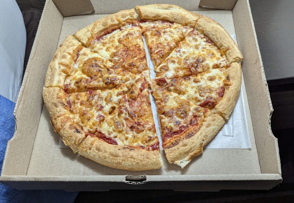 Food from Darren's Pizza Shack