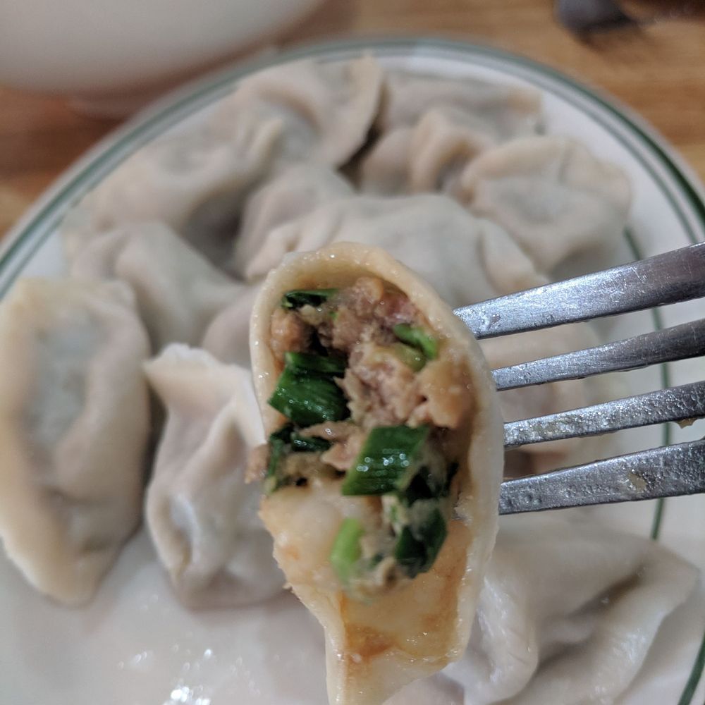 New Dumpling - Chives, Shrimp and Pork Dumps - Chinese Near Me - El Cerrito, California New Dumpling - Chives, Shrimp and Pork Dumps - Chinese Near Me - El Cerrito, California