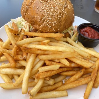 Poached Kitchen - GREAT French fries. Although they offer other sides, ya gotta try these. - Breakfast & Brunch Near Me - Irvine, California