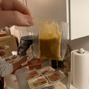 Laughing Monk Cafe - Peanut sauce - Sushi Bars Near Me - Boston, Massachusetts