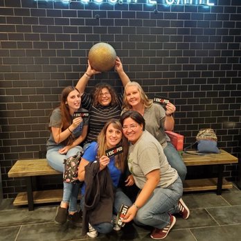 The Escape Game Grapevine - Playground. We got the golden ball and we escaped. My group posse!! - Escape Games Near Me - Grapevine, Texas