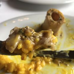 Taverna Moriggi - Forchettata di risotto con midollo. Si vede com'è delizioso?