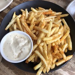 Mokha on Lawson - French fries with vegan garlic aioli