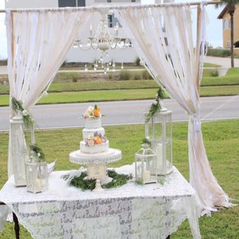 The Blue Pastry Box - a wedding cake on a table - Desserts Near Me