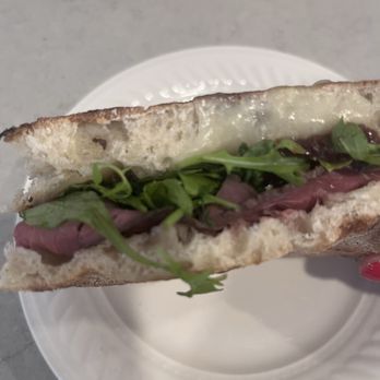 Artigiana - Eleven. Considered my life changed after eating this roast beef sandwich. Still dreaming about that fig onion jam and garlic aioli. - Bakeries Near Me - Buffalo, New York