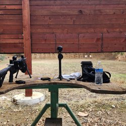 Yolo Sportsmen's Association - The wall at the 50 yards side