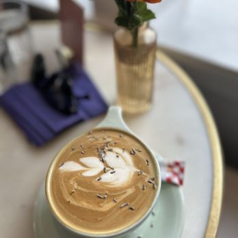 Persephone Bakery - Honey Lavender Latte - 12oz - Bakeries Near Me - Jackson, Wyoming