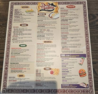 Menu photo 2 Plaza Mariachi Parkville, MO Menu photo 2 Plaza Mariachi Parkville, MO