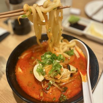 X-Fish Izakaya - Spicy Nagasaki Udon. - Sushi Bars Near Me - Brea, California X-Fish Izakaya - Spicy Nagasaki Udon. - Sushi Bars Near Me - Brea, California