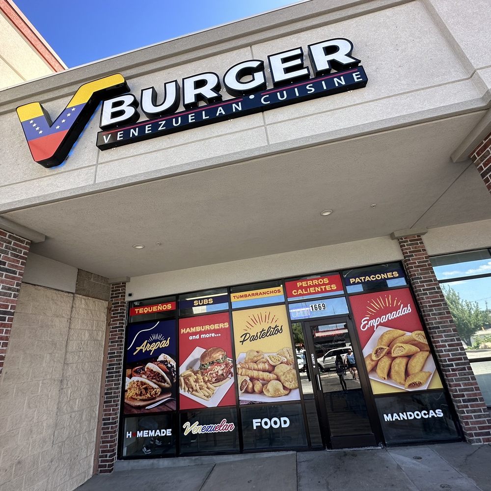 V Burger - Front - Venezuelan Near Me - West Jordan, Utah V Burger - Front - Venezuelan Near Me - West Jordan, Utah