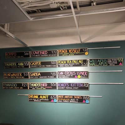 Menu photo 6 Jackalope Brewing Nashville, TN
