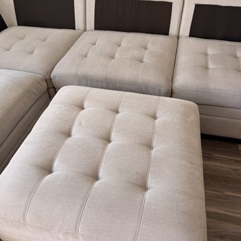 Couch and Carpet Heroes - After photo, the sofa looks new. Unfortunately did not get before pic - Carpet Cleaning Near Me - Mountain View, California