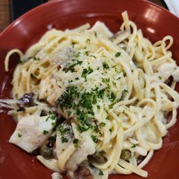 Halibut in Lemon Butter Cream Sauce: OMG.. a must-have!! It's sOoOo good! Loved the light and DELICIOUS sauce.