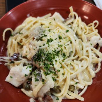 Pan Roast - Halibut in Lemon Butter Cream Sauce: OMG.. a must-have!! It's sOoOo good! Loved the light and DELICIOUS sauce. - Seafood Near Me - Camas, Washington