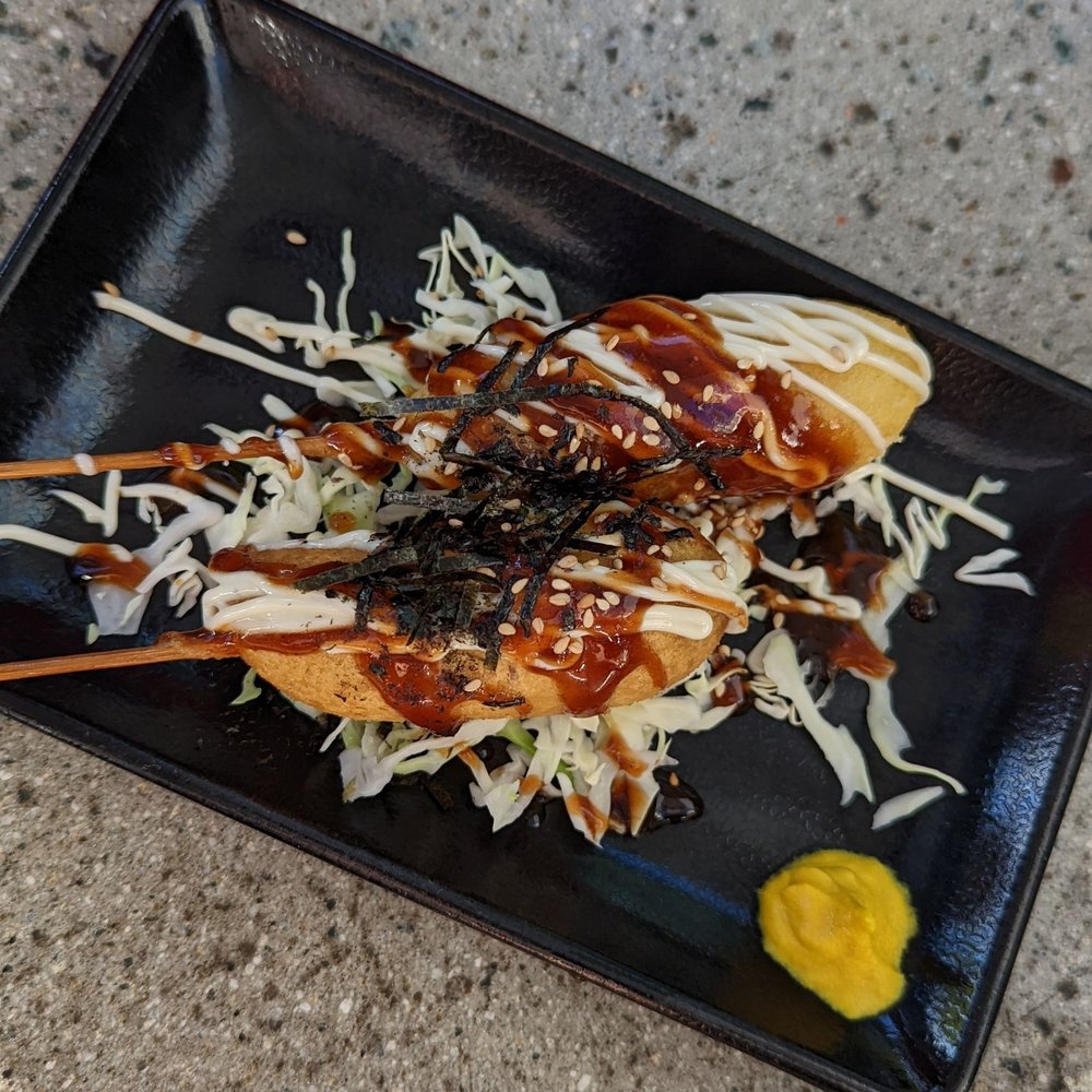 Underbelly - Japanese corn dogs ($6) - Ramen Near Me - San Diego, California Underbelly - Japanese corn dogs ($6) - Ramen Near Me - San Diego, California