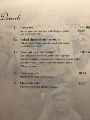 Menu photo 3 Salve Helsinki, 18