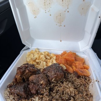 DJ's Caribbean Kitchen - Oxtails. Candied yams, and Mac and cheese - Caribbean Near Me - College Park, Georgia