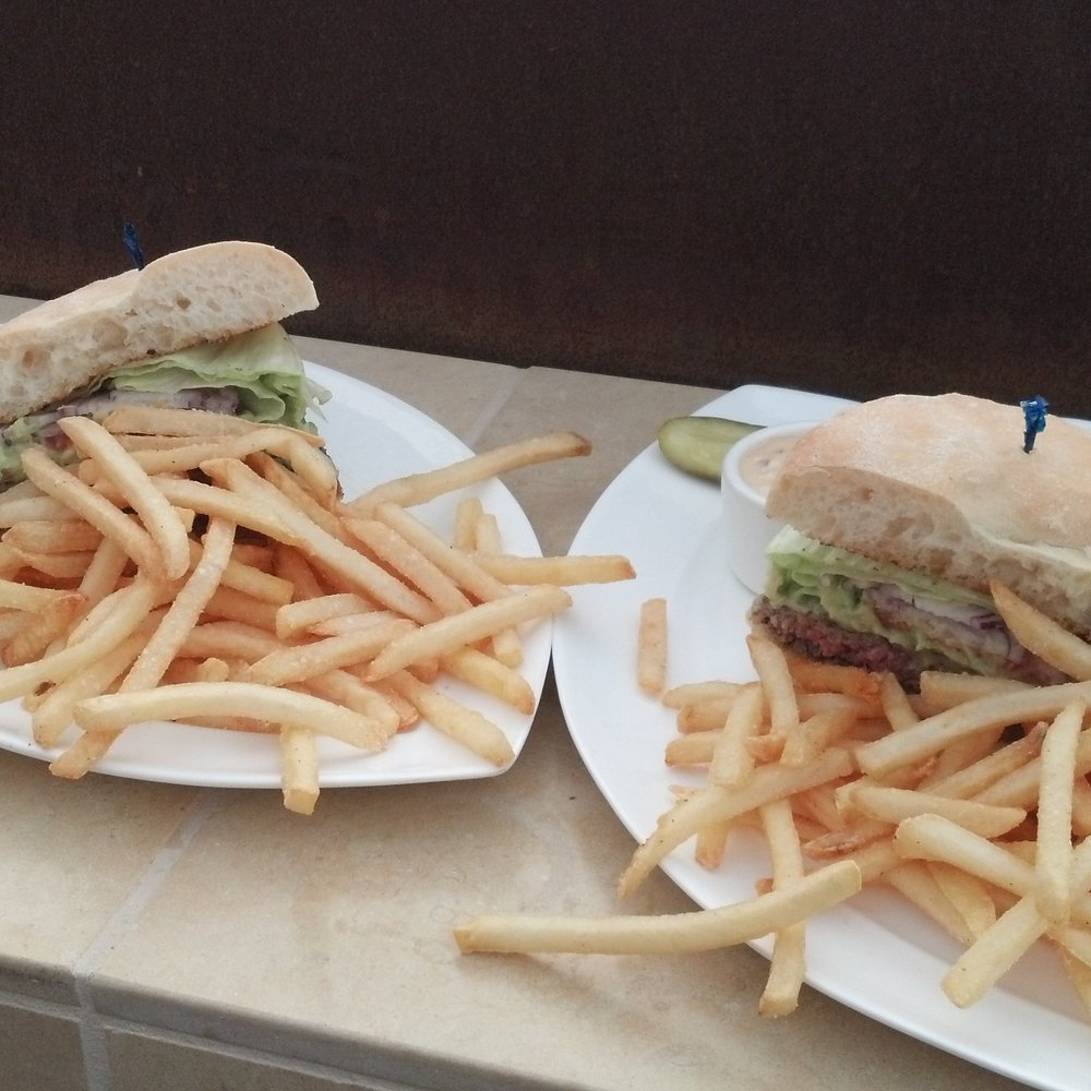 Sticks - Split Cali Classic Burger $17.00 - It was aight. - American Near Me - Pebble Beach, California Sticks - Split Cali Classic Burger $17.00 - It was aight. - American Near Me - Pebble Beach, California