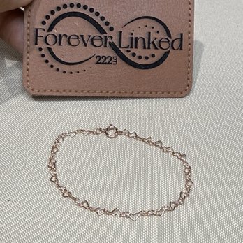 Forever Linked 222 - Forever optional -- if you're not ready to commit, let us clasp it! - Jewelry Repair Near Me Forever Linked 222 - Forever optional -- if you're not ready to commit, let us clasp it! - Jewelry Repair Near Me