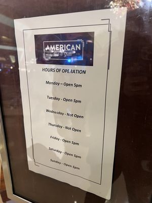 Menu photo 8 American Bar & Grille Atlantic City, NJ