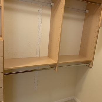 Custom Closet Systems - Short hang area for pants and shirts. - Home Organization Near Me - Las Vegas, Nevada