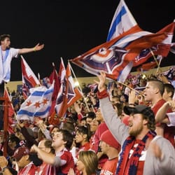 Chicago Fire - Section 8 supporters making some noise