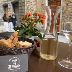 Il Vinaio - House wine on tap Delicious bread  Make reservations