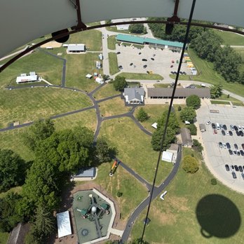 Conner Prairie - In air view from hot air balloon - Museums Near Me - Fishers, Indiana