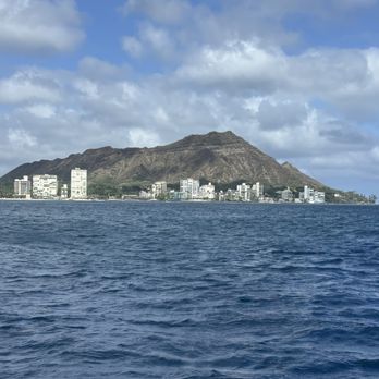 Holokai Catamaran - View of Diamond Head from the boat - Boating Near Me - Honolulu, Hawaii Holokai Catamaran - View of Diamond Head from the boat - Boating Near Me - Honolulu, Hawaii