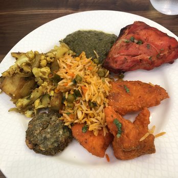 Kabila - Round 1: Tandoori Chicken (5 stars), Pakora Fish (5 stars), Palak (4 stars), Aloo Gobi (5 stars) - Indian Near Me - San Ramon, California Kabila - Round 1: Tandoori Chicken (5 stars), Pakora Fish (5 stars), Palak (4 stars), Aloo Gobi (5 stars) - Indian Near Me - San Ramon, California