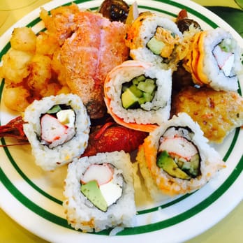 Asian Gourmet - Buffet plate...salmon, shrimp, crawfish, sushi, etc.... - Chinese Near Me - Alice, Texas Asian Gourmet - Buffet plate...salmon, shrimp, crawfish, sushi, etc.... - Chinese Near Me - Alice, Texas