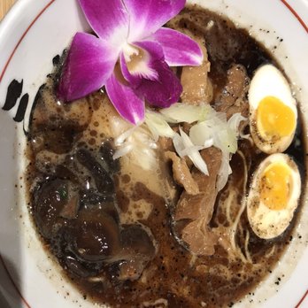 Sansotei Ramen - Garlic black noodles - Ramen Near Me - Toronto, Ontario Sansotei Ramen - Garlic black noodles - Ramen Near Me - Toronto, Ontario