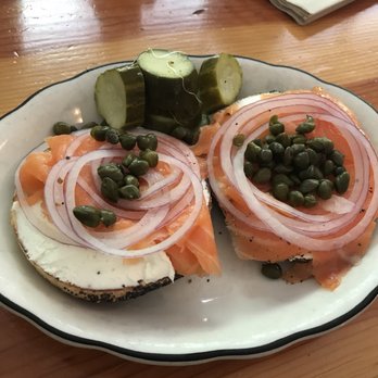 Wise Sons - Open face classic bagel (lox bagel) - Breakfast & Brunch Near Me - Oakland, California Wise Sons - Open face classic bagel (lox bagel) - Breakfast & Brunch Near Me - Oakland, California