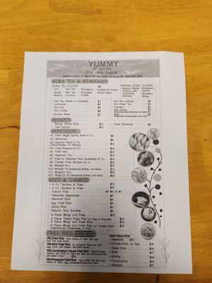 Menu photo 1 Yummy Sumter, SC Menu photo 1 Yummy Sumter, SC