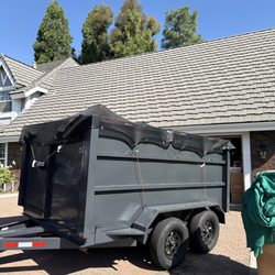 Knock Em Down Demo & Hauling - Fully loaded! Covered so no trash can fly out