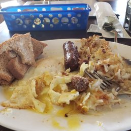 Breakfast sausage yummy! Breakfast sausage yummy!