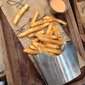 Aragon Tavern - Sesame & Garlic fries - Cocktail Bars Near Me - Lincoln, Nebraska Aragon Tavern - Sesame & Garlic fries - Cocktail Bars Near Me - Lincoln, Nebraska